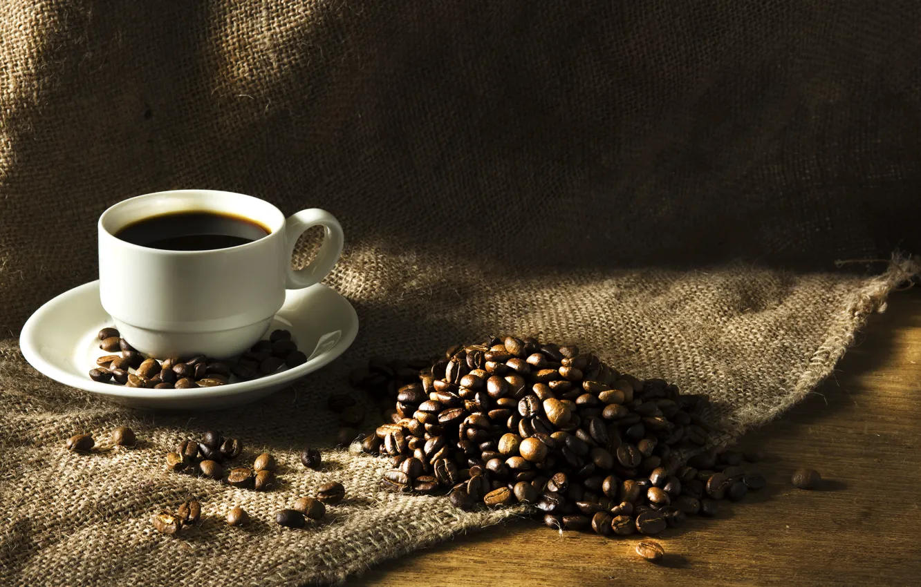 Photo wallpaper coffee, Drink, coffee beans