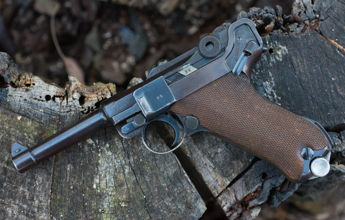 Photo wallpaper gun, 1937, Luger, S42