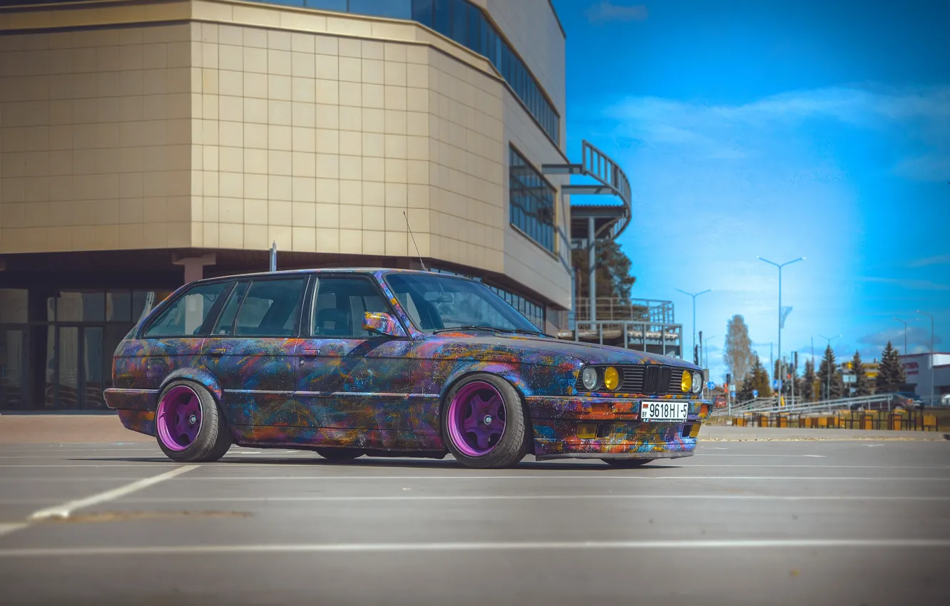 Photo wallpaper BMW, Car, E30