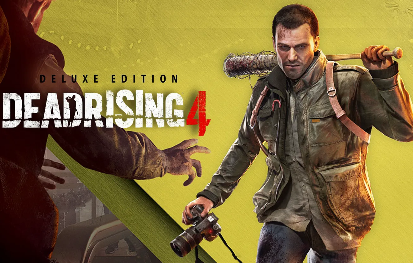 Photo wallpaper Dead Rising, zombie, game, man, Dead Rising 4, Dead Rising 4 Deluxe Edition