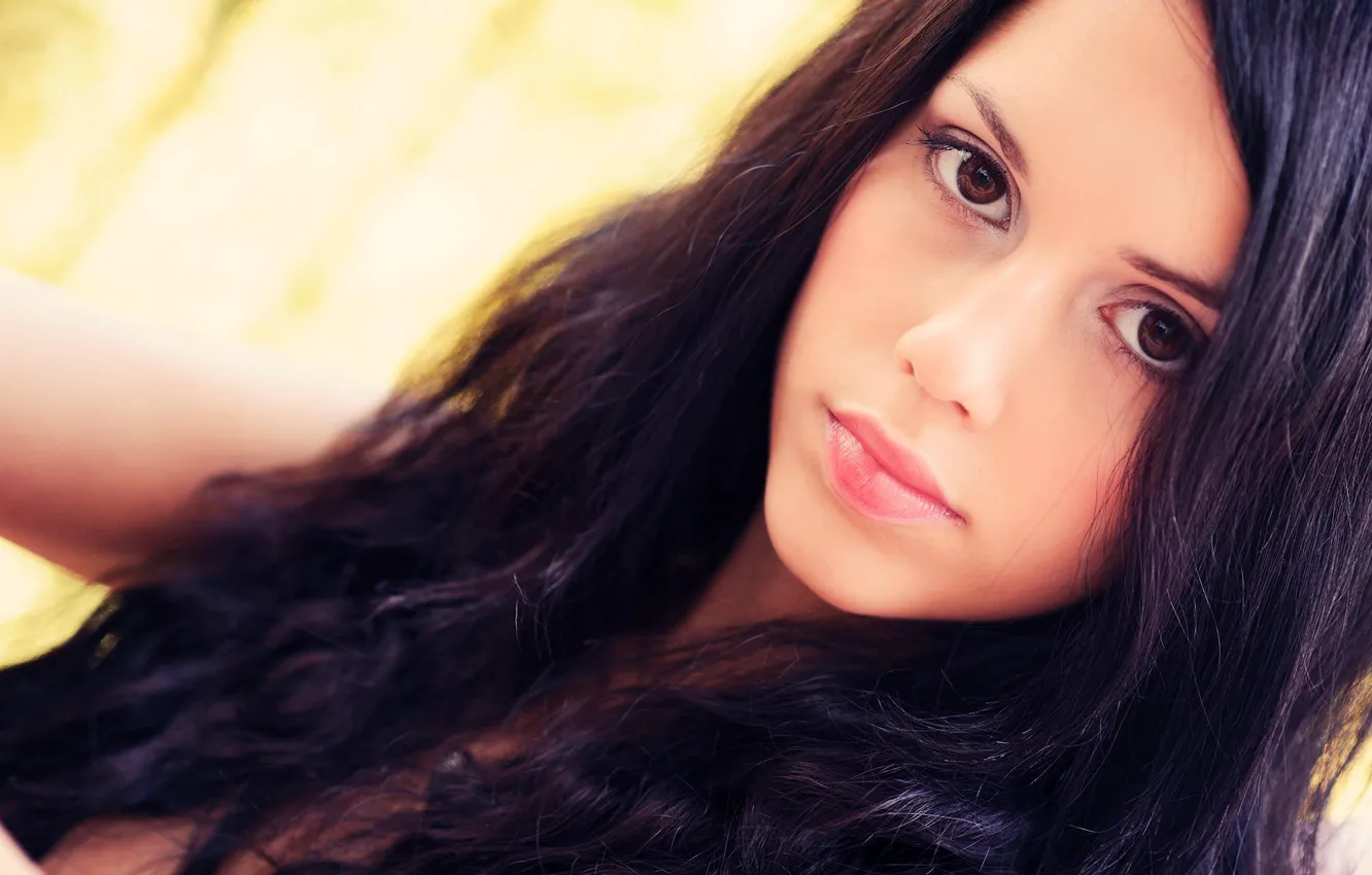 Photo wallpaper eyes, look, girl, lips, photographer, cute, face, Giovanni Zacche