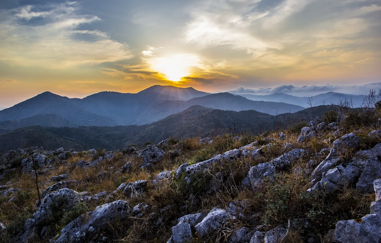 Photo wallpaper mountains, Italy, Italy