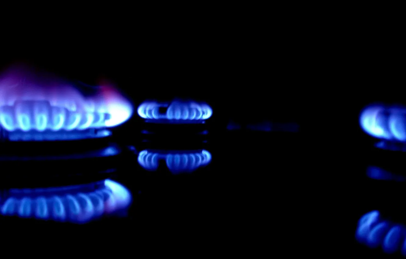 Photo wallpaper lights, flame, plate