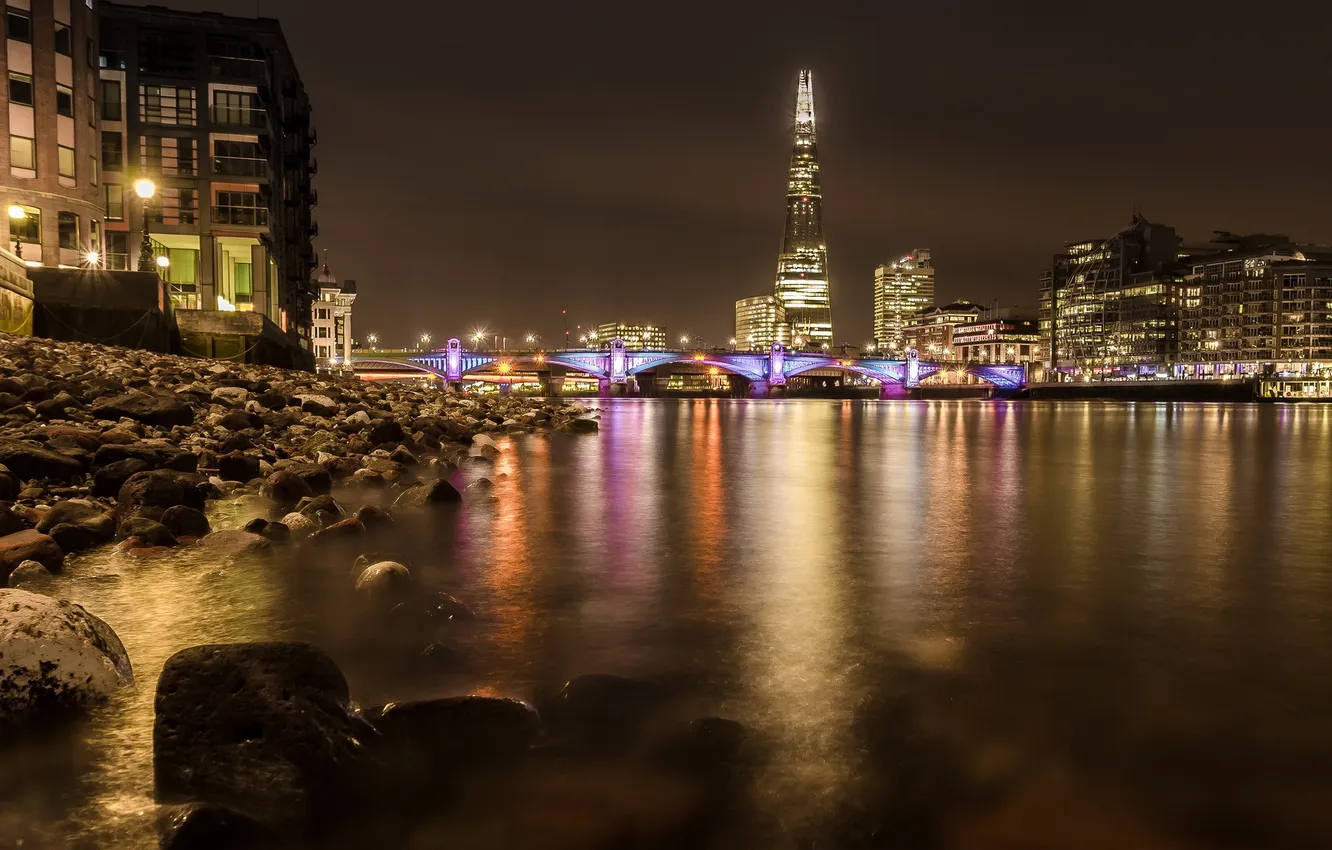 Photo wallpaper the city, London, England