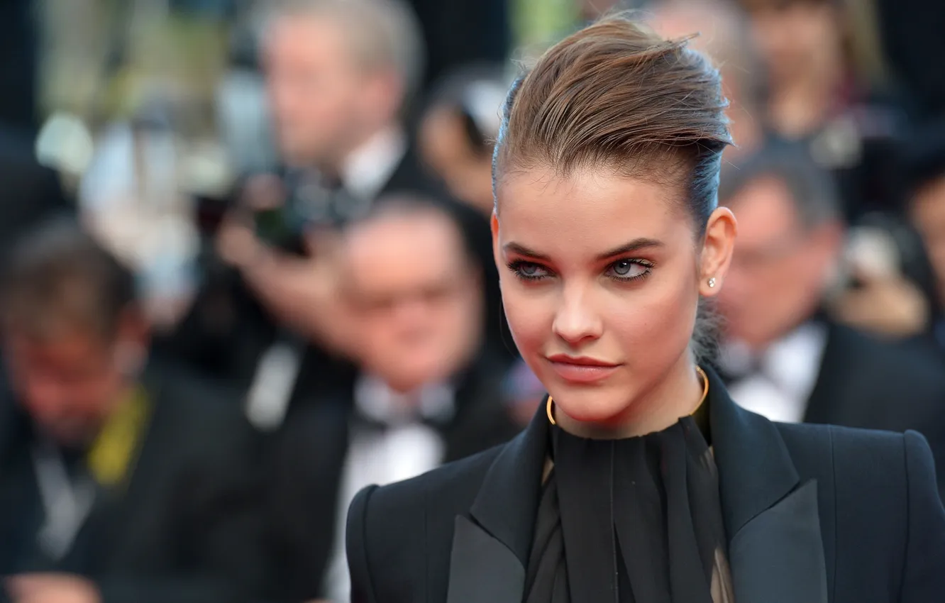 Photo wallpaper look, girl, brown hair, Barbara, Palvin