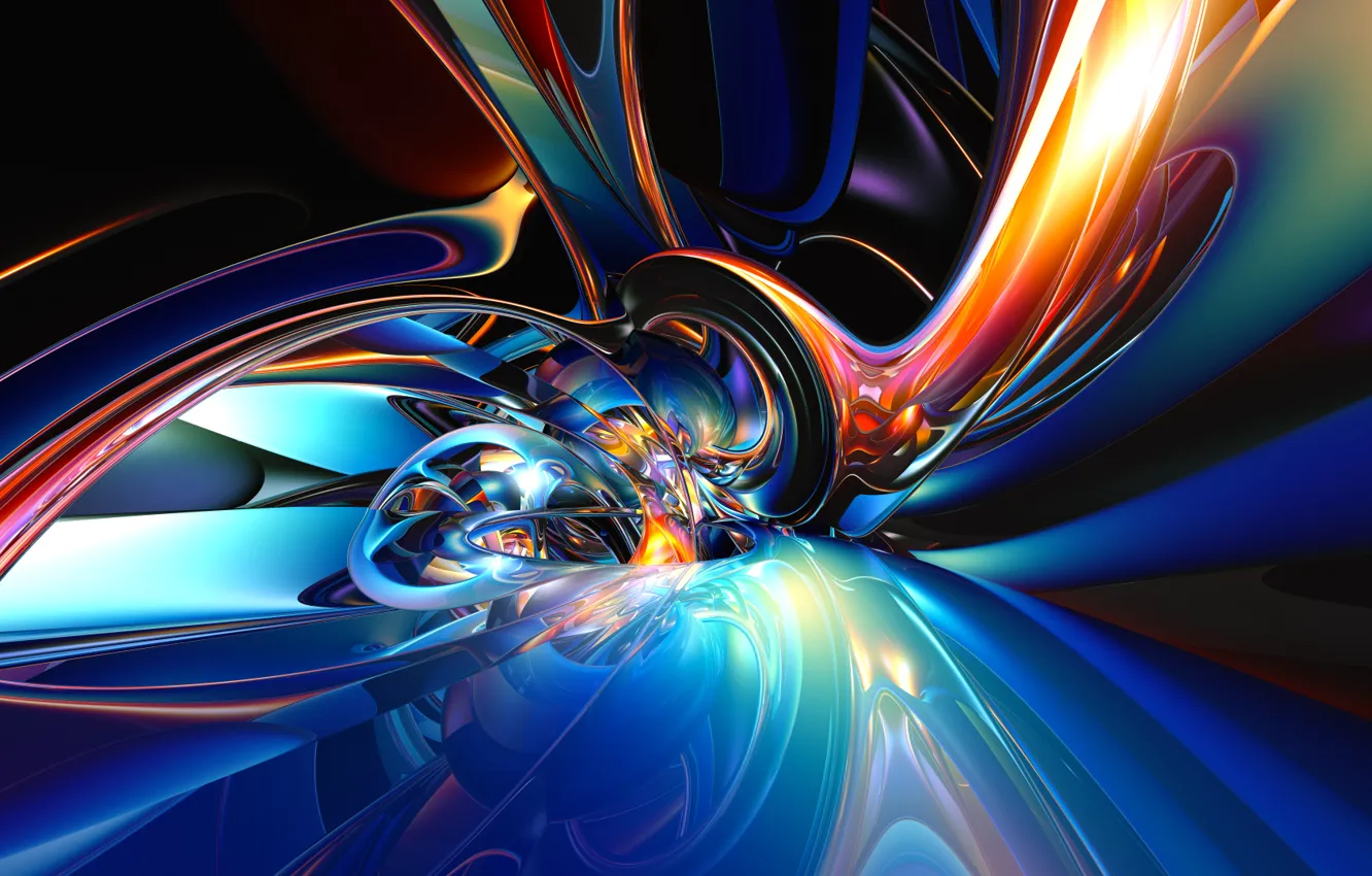 Photo wallpaper line, graphics, mix, Rusty