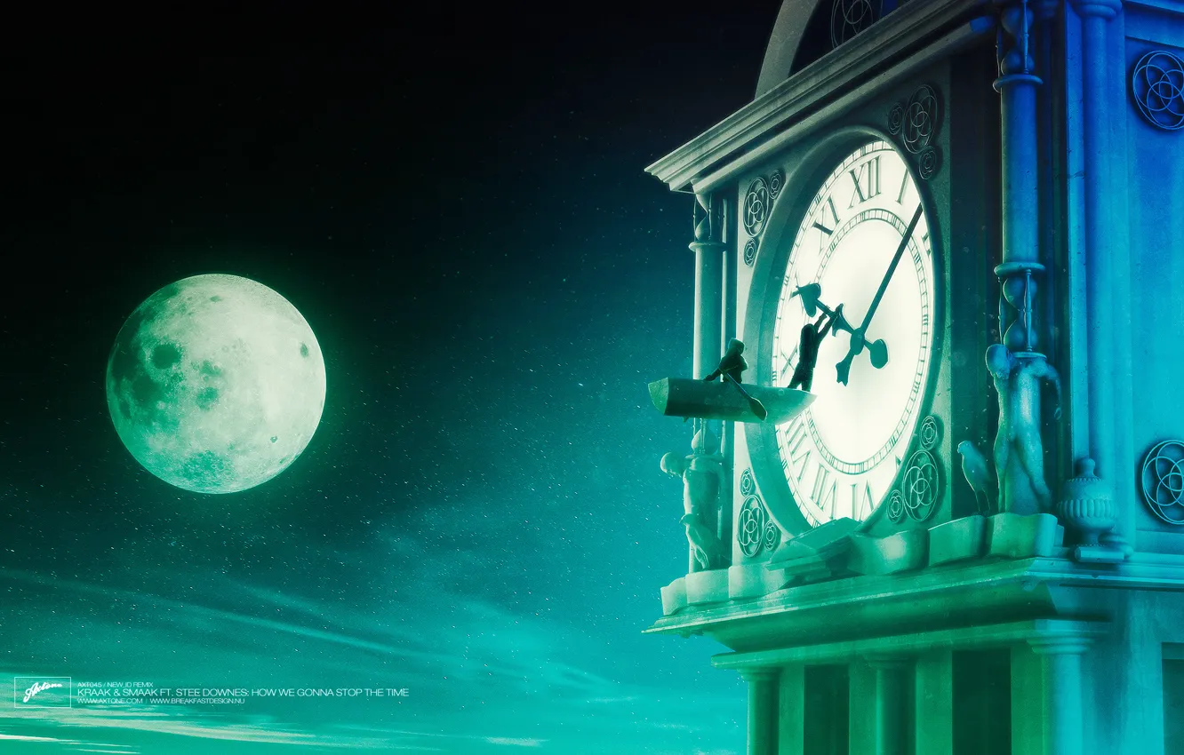 Photo wallpaper Remix, axtone, Kraak &amp; Taste, How We Gonna Stop The Time, Stee Downes