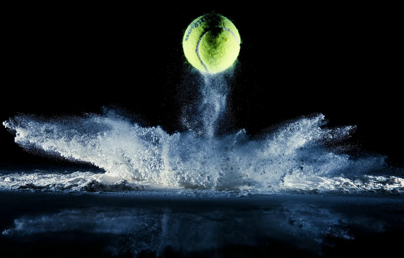 Photo wallpaper macro, sport, the ball
