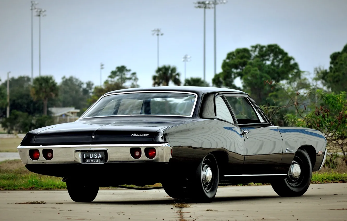 Photo wallpaper Chevrolet, Coupe, Vintage, Biscayne