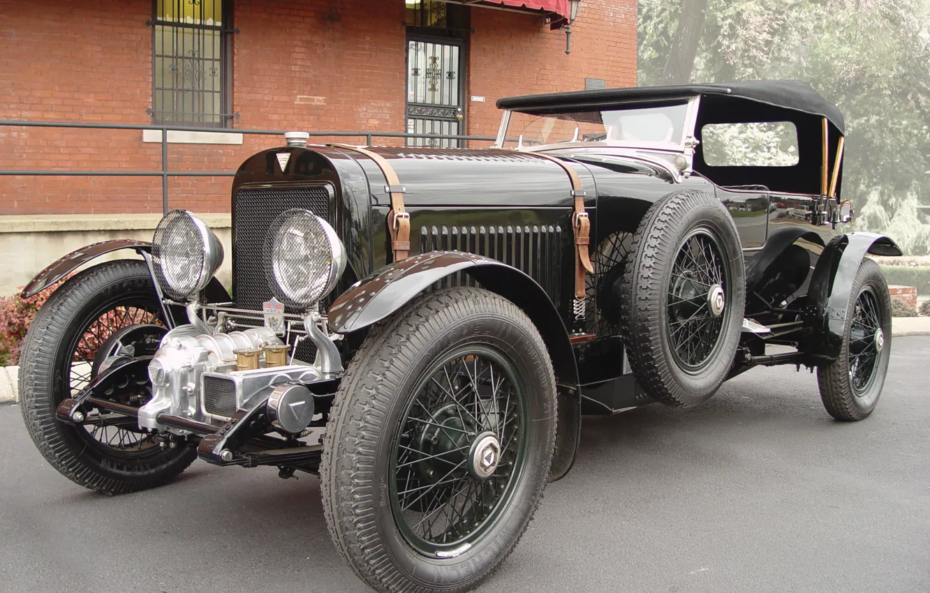 Photo wallpaper auto, car, rarity, Sports, Supercharged, Hudson, Tourer, 1927