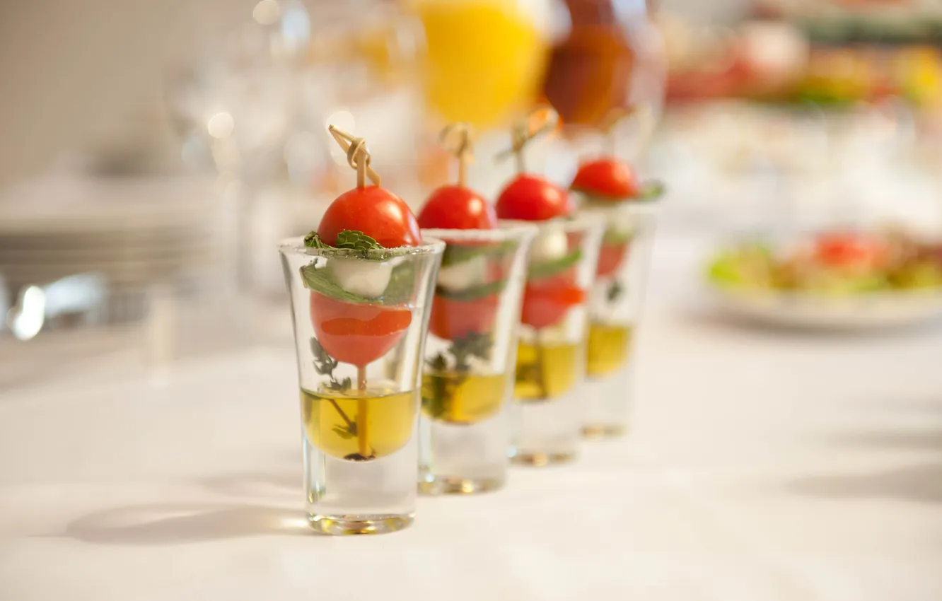 Photo wallpaper food, serving, appetizer