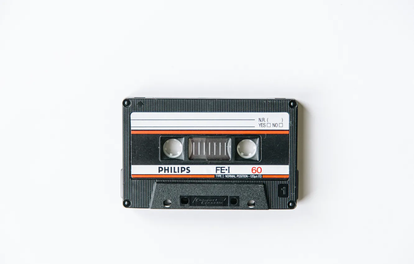 Photo wallpaper memories, cassette, Philips
