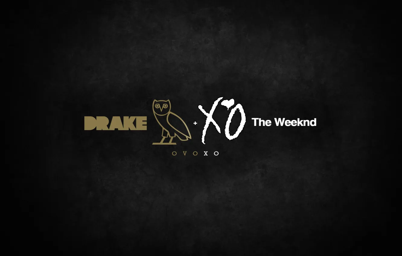 Photo wallpaper Drake, OVO, Octobers Very Own, OVOXO, The Weeknd