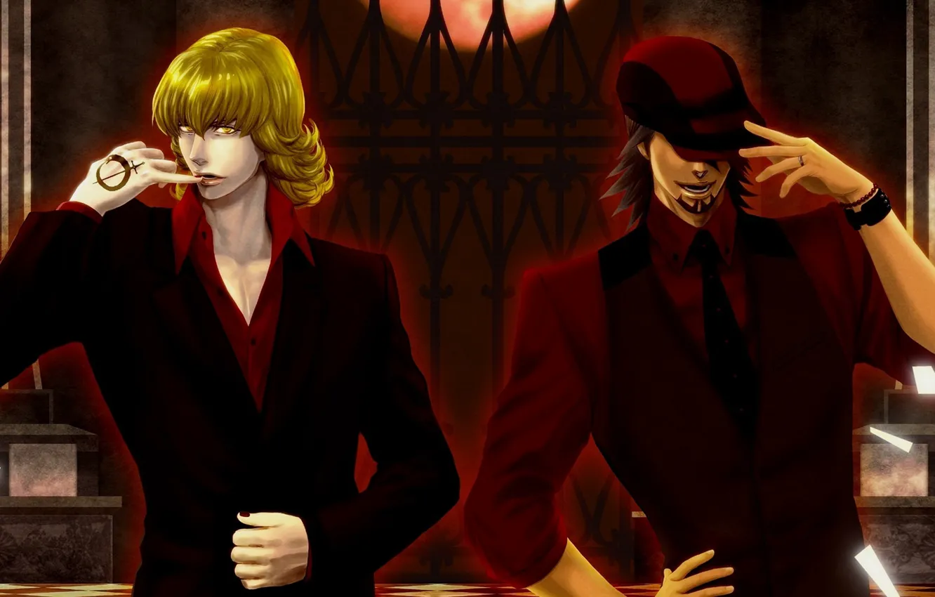 Photo wallpaper anime, tattoo, art, guy, Tiger and Bunny, Tiger and Bunny, Barnaby Kotetsu