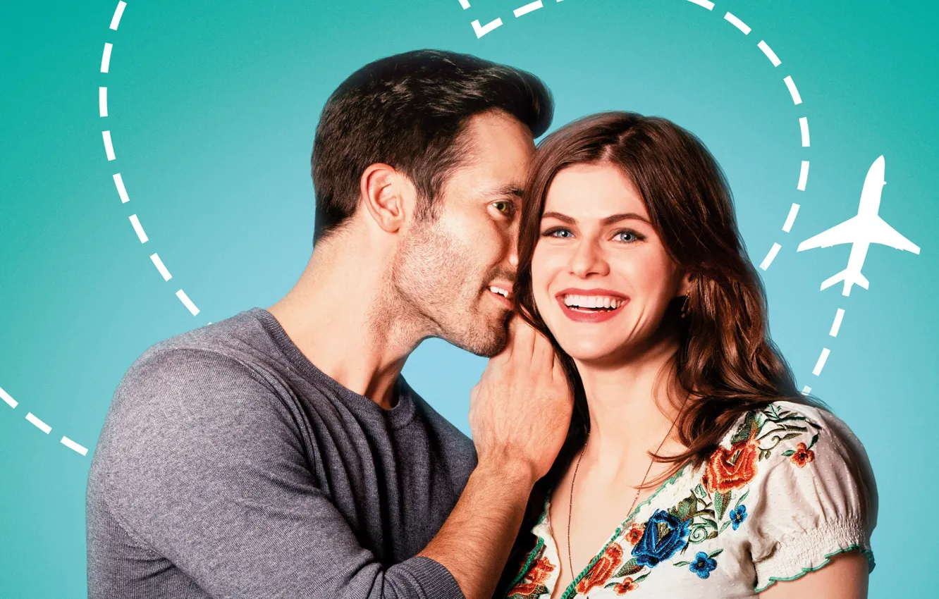 Photo wallpaper two, smile, Can You Keep a Secret?, male, girl
