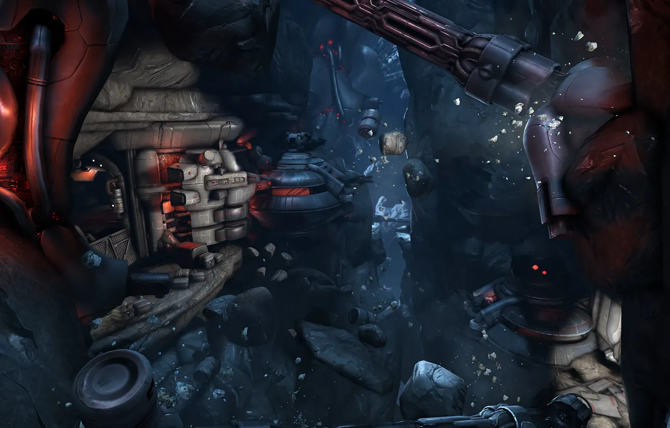 Photo wallpaper fiction, the game, art, Warframe