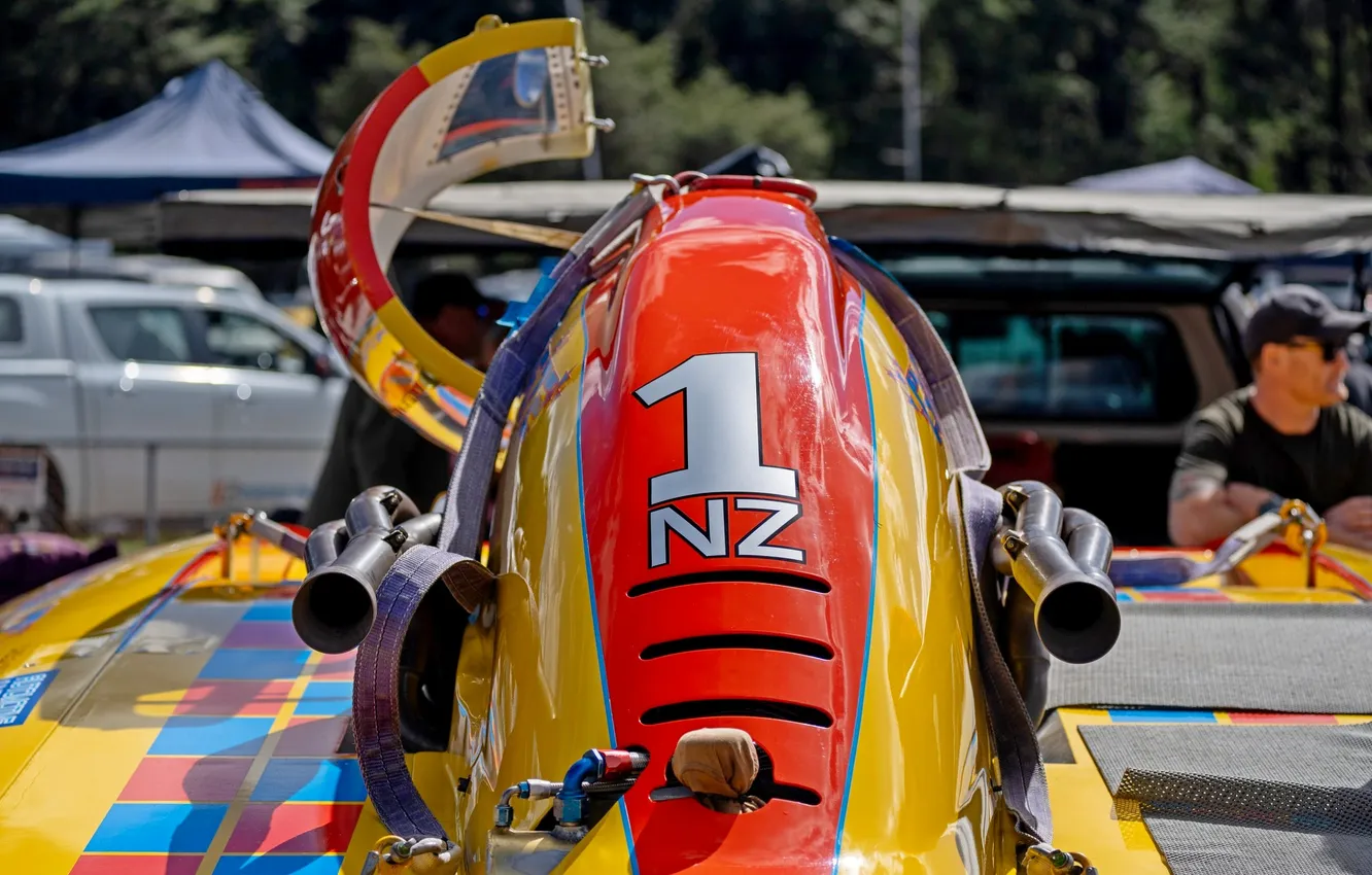 Photo wallpaper race, boat, speed