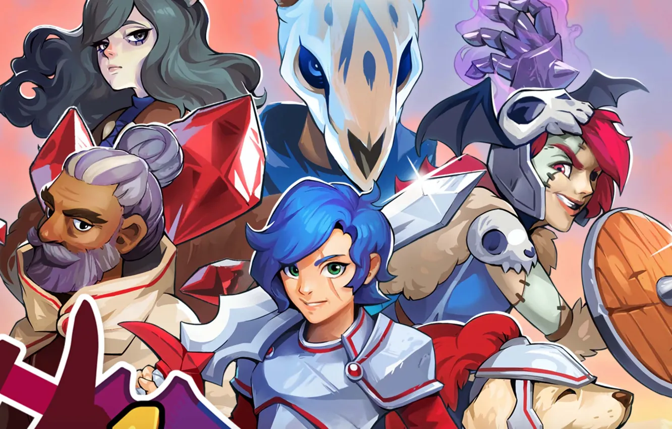 Photo wallpaper art, characters, Wargroove