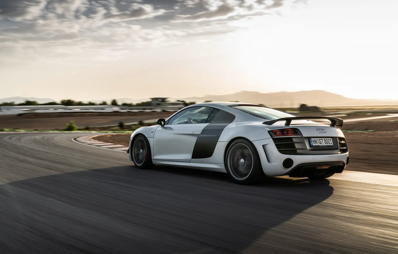 Photo wallpaper Audi, drive, R8, Audi R8 GT Coupe