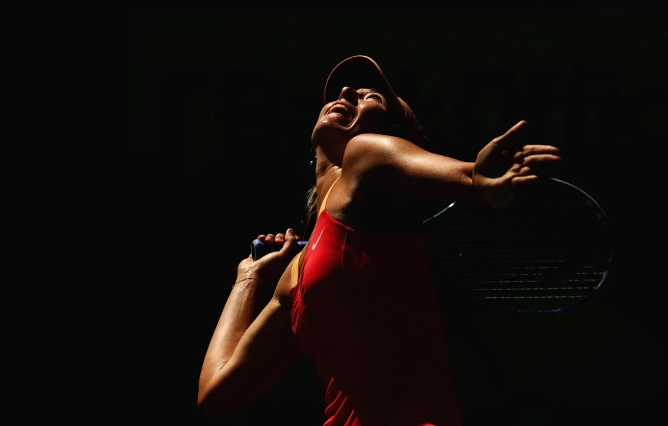 Photo wallpaper background, sport, Sharapova