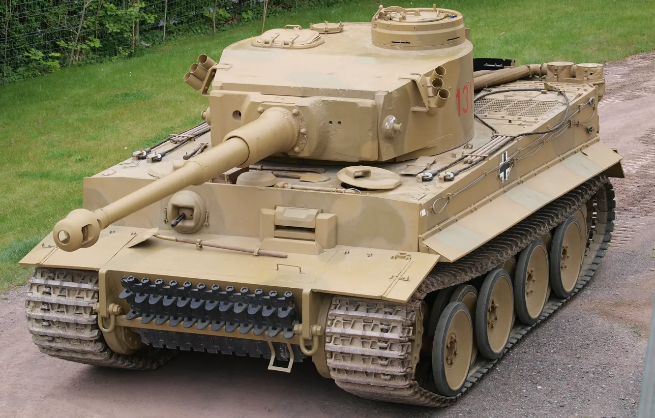 Photo wallpaper war, Germany, tank, Tiger I