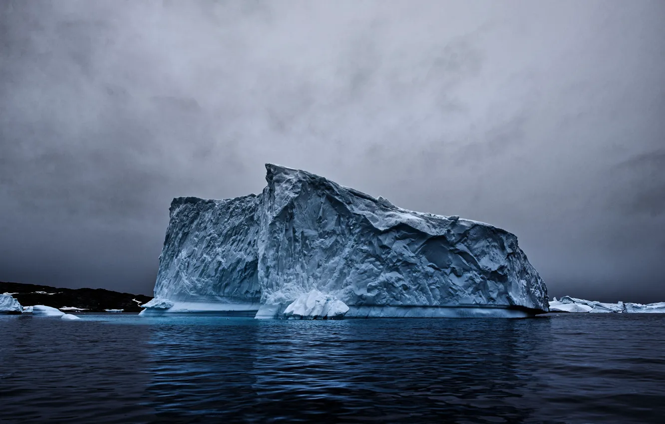 Photo wallpaper the ocean, iceberg, ocean, Antarctica, iceberg, Antarctica