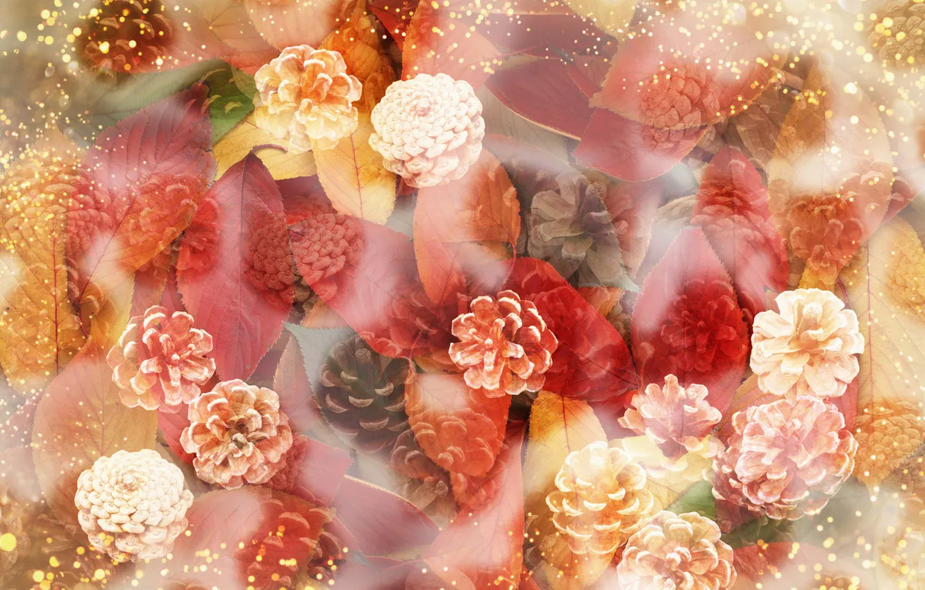 Photo wallpaper leaf, bumps, raytest