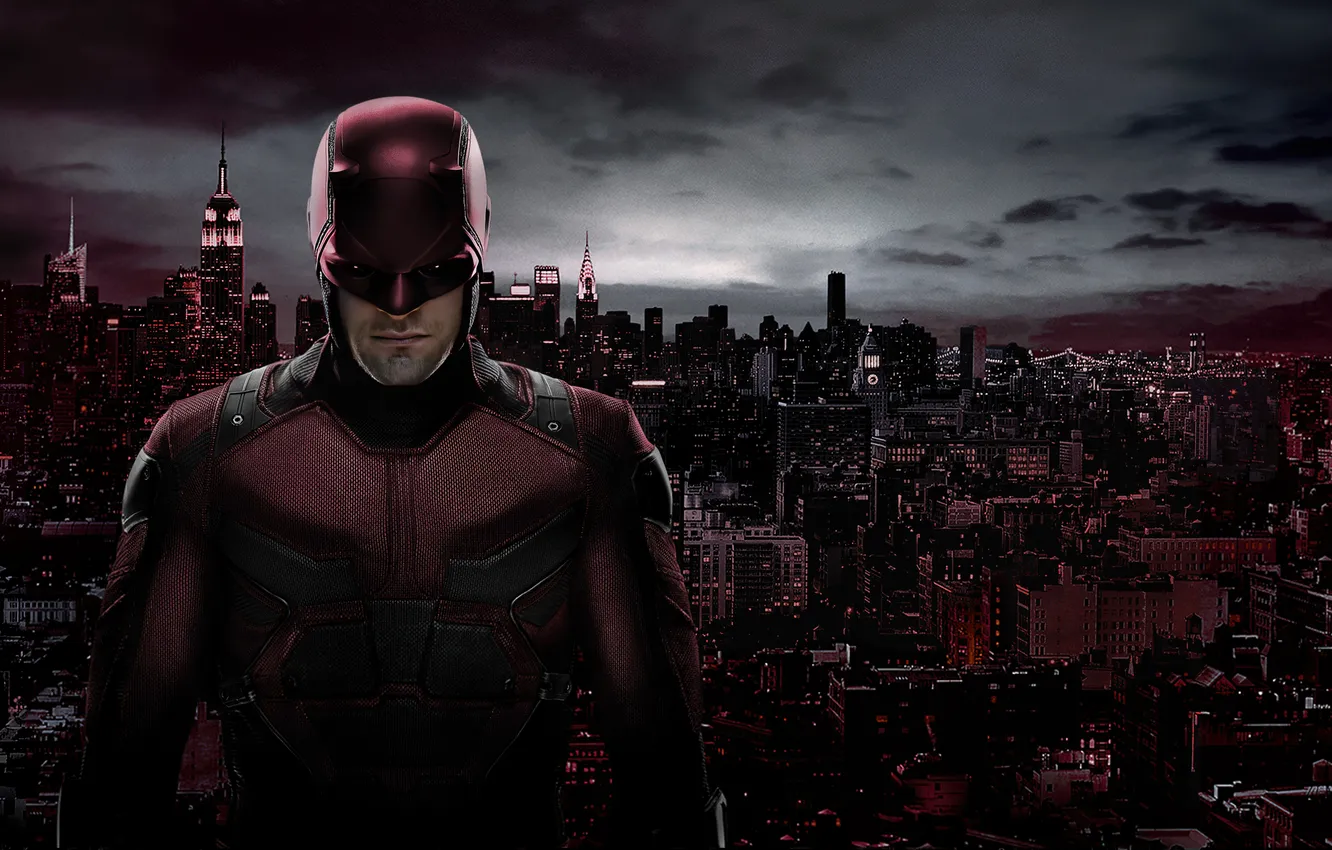 Photo wallpaper comic, Daredevil, Daredevil, Marvel