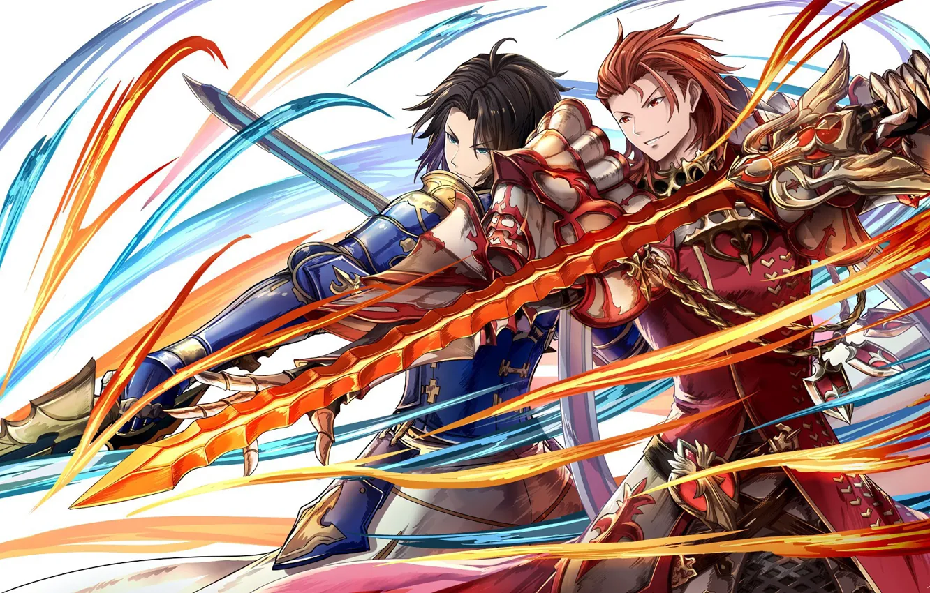 Photo wallpaper sword, game, armor, anime, power, ken, blade, asian