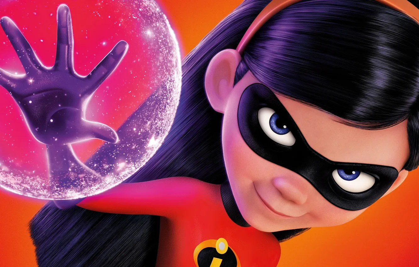 Photo wallpaper power, girl, The Incredibles, barrier, The incredibles