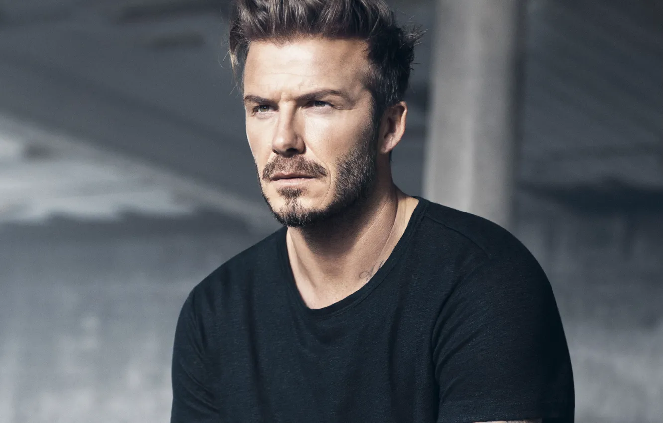 Photo wallpaper look, photo, male, David Beckham, David Beckham (2018)