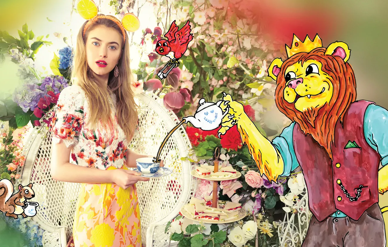 Photo wallpaper photoshoot, 2015, Imogen Poots, Imogen Poots, Herring &amp; Herring