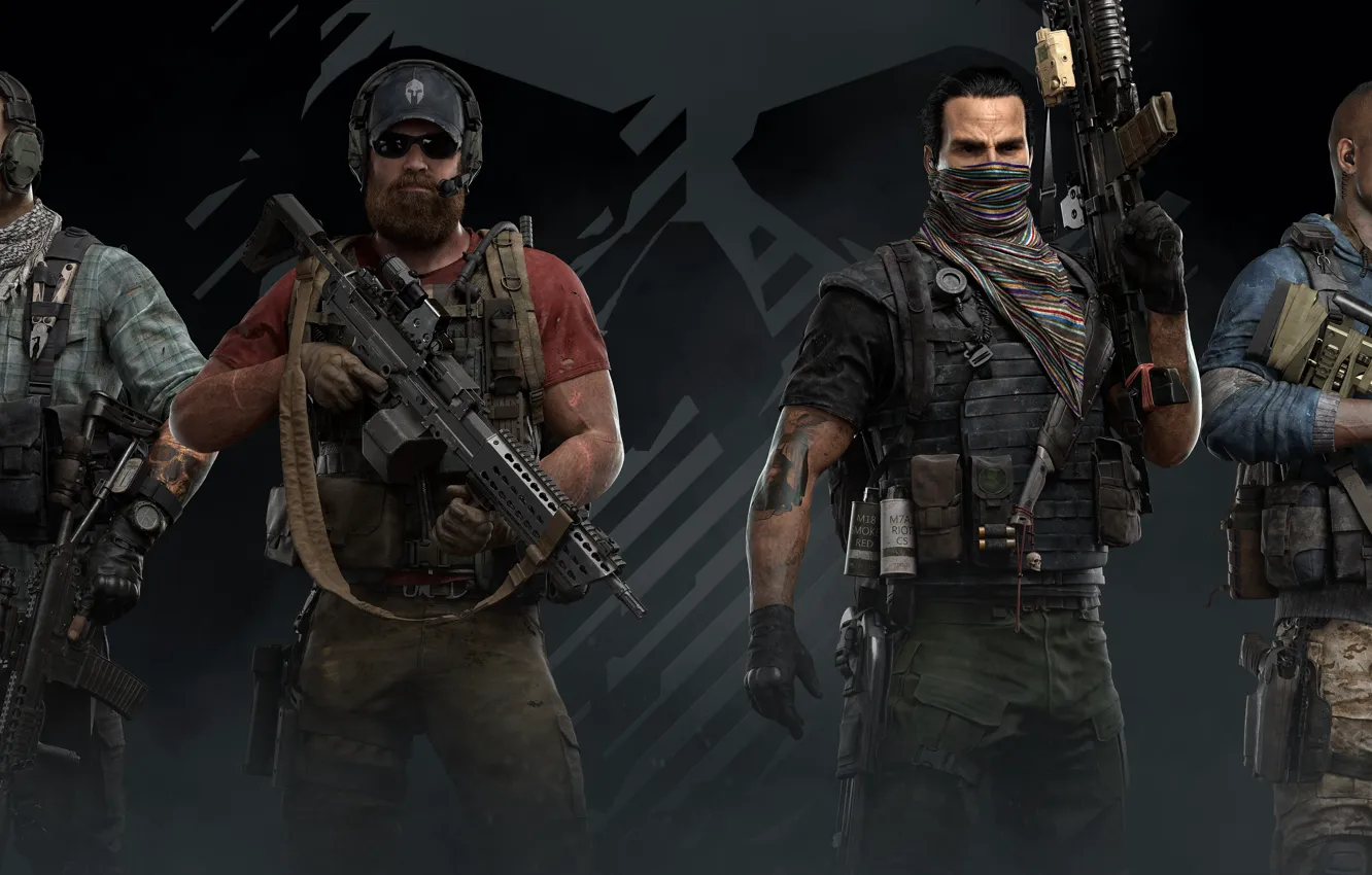 Photo wallpaper Guns, army, Ghost Recon, special forces, Video Game, Tom Clancy's Ghost Recon Wildlands, Ghost Recon …