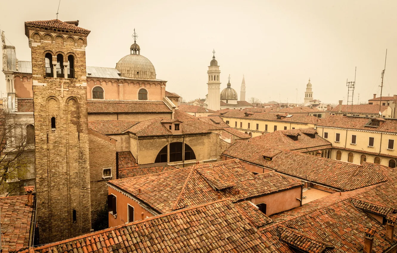 Photo wallpaper Italy, Venice, Castello, Veneto