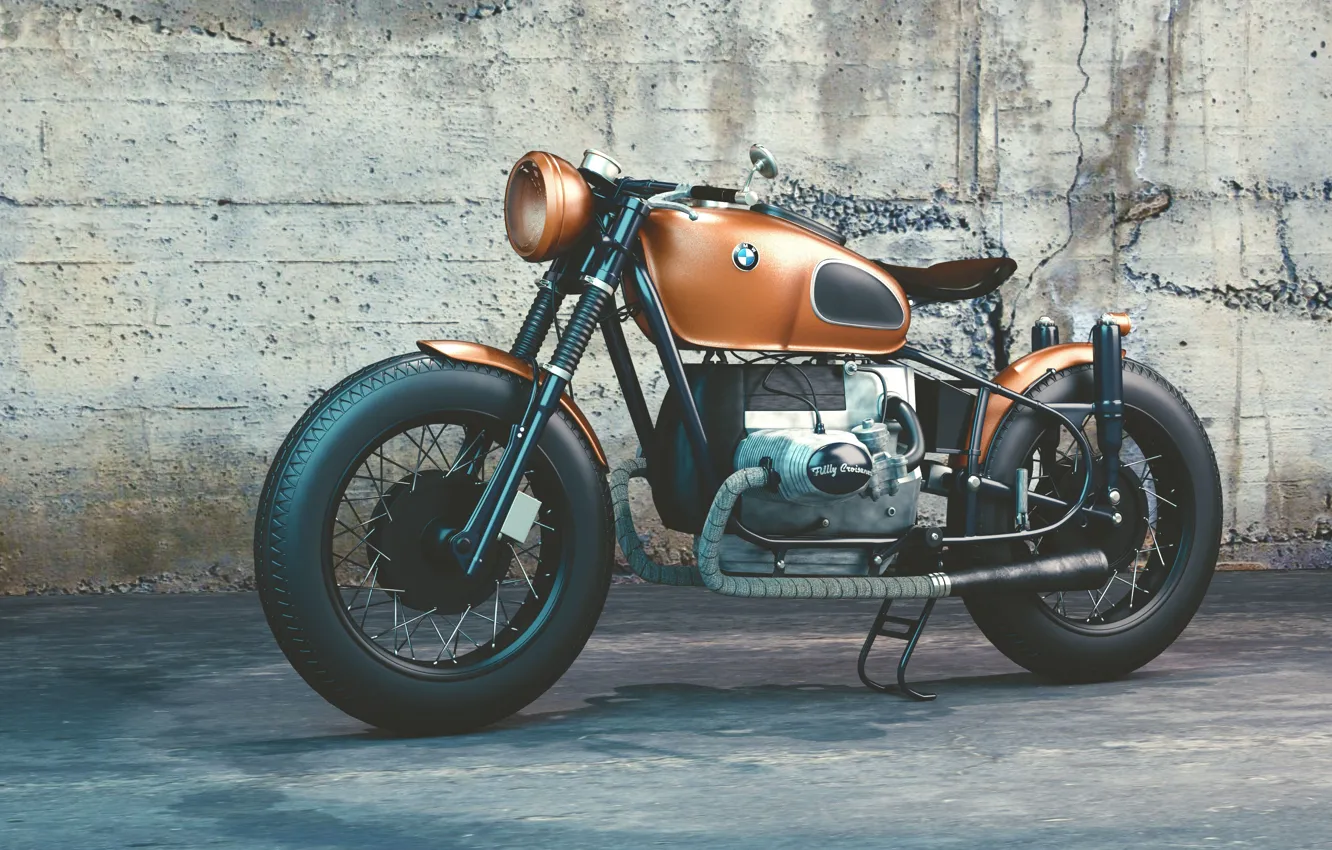 Photo wallpaper BMW, Moto, BMW, motorcycle, motorcycles, BMW R80, R80