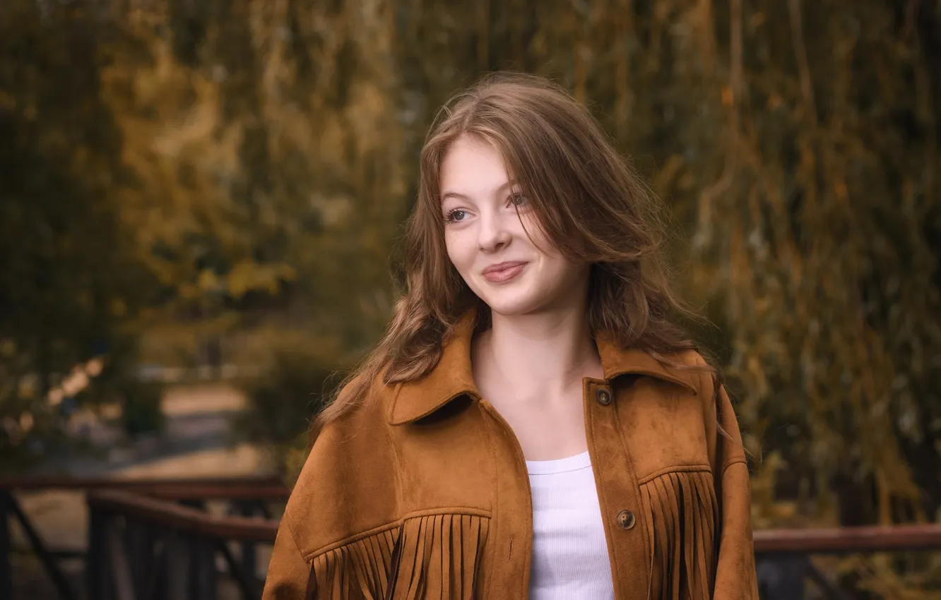 Photo wallpaper girl, face, sexy, smile, Wallpaper, sweetheart, model, bright