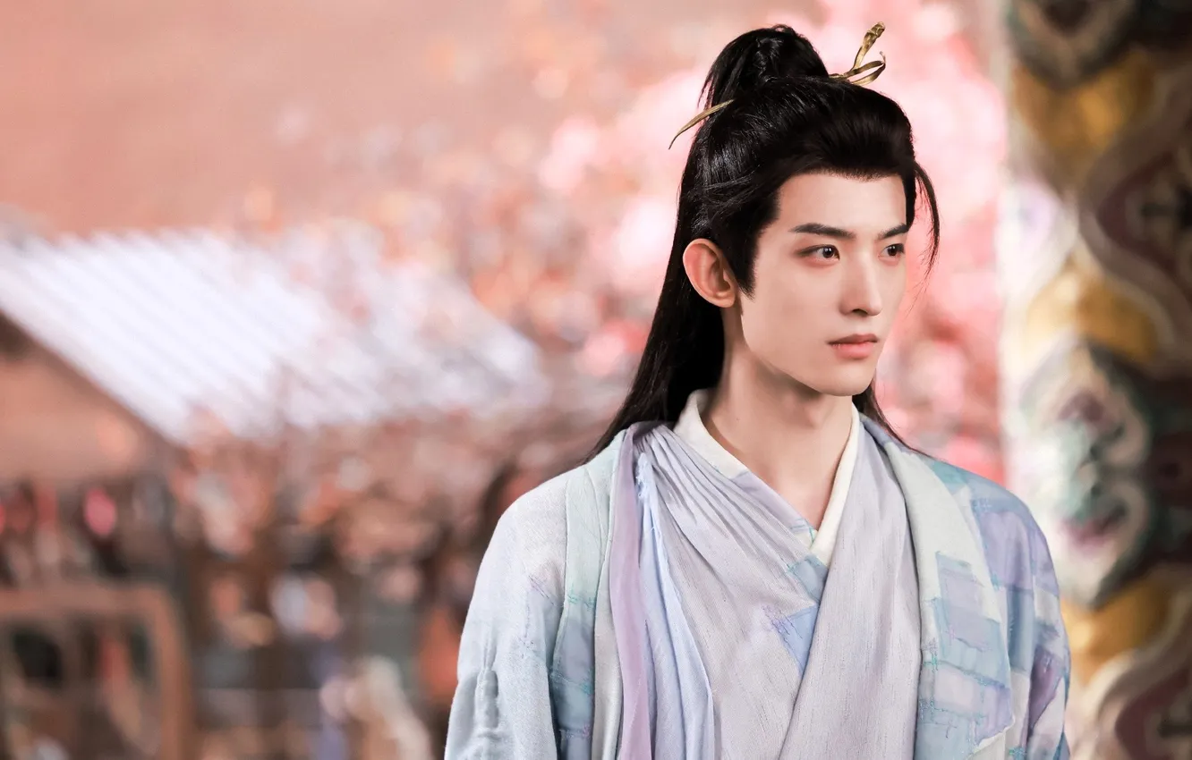 Photo wallpaper characters, China, the series, street, guy, drama, Moonlight Mystique