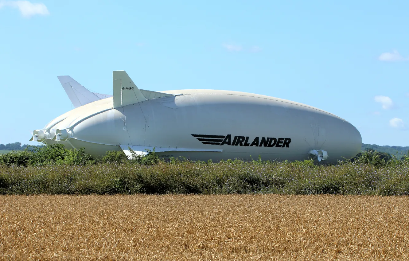 Photo wallpaper design, the airship, aircraft, airlander 10