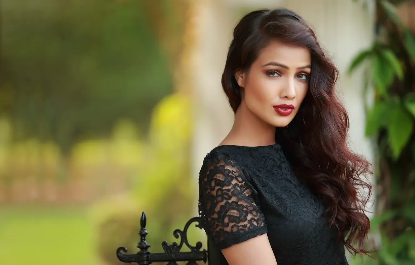 Photo wallpaper girl, hot, sexy, eyes, smile, beautiful, figure, model