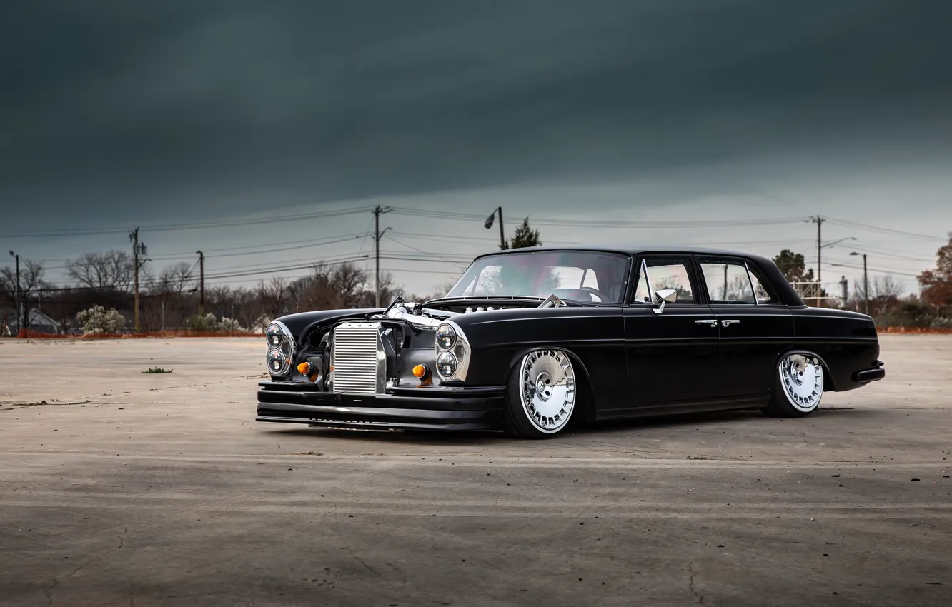 Photo wallpaper tuning, custom, tuning auto, Mercedes-Benz W108