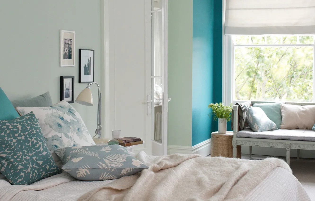Photo wallpaper light, room, brighten up a south facing room, style, interior, bedroom, design