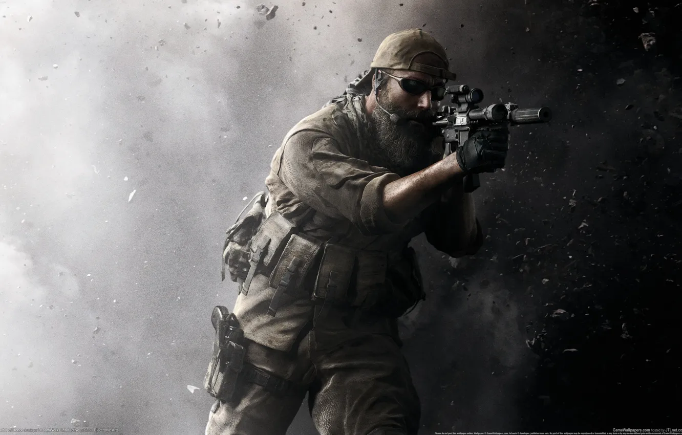 Photo wallpaper fighter, DreamWorks, Medal Of Honor, Medal of Honor, CG wallpapers, warrior