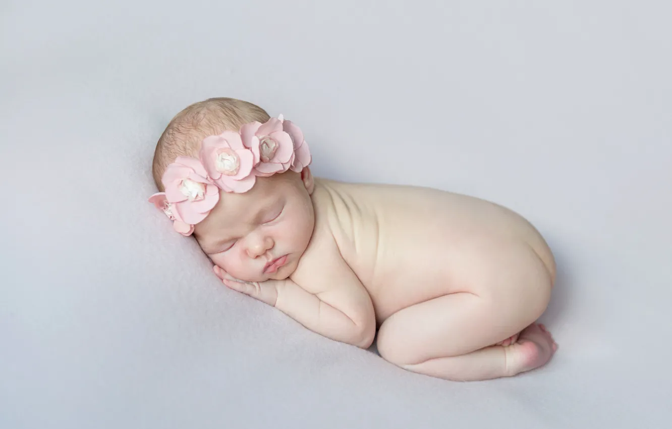 Photo wallpaper Sleep, Baby, Newborn