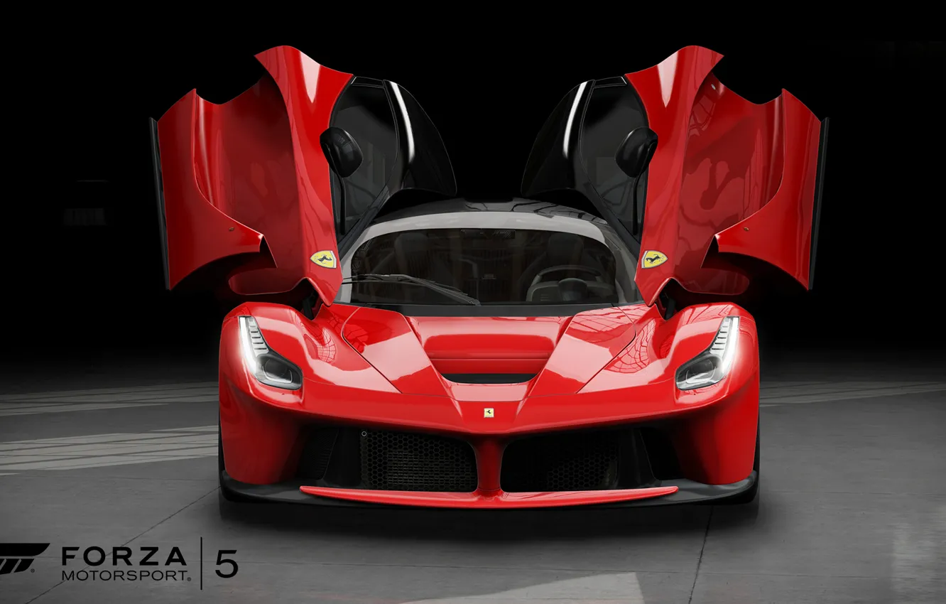 Photo wallpaper Ferrari, 2013, LaFerrari, Forza Motorsport 5, Xbox One