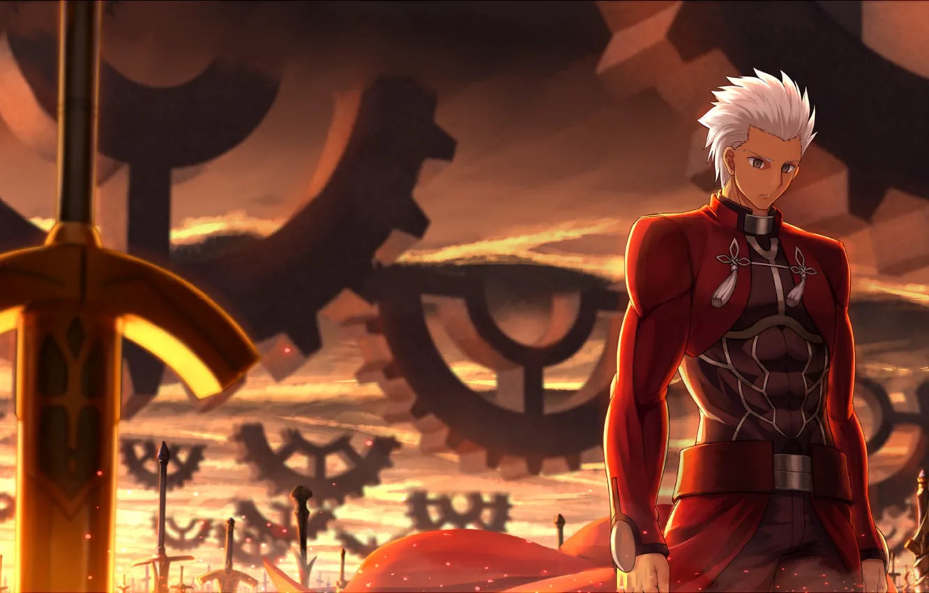 Photo wallpaper guy, another world, sestrenki, Archer, Fate stay night, Fate / Stay Night