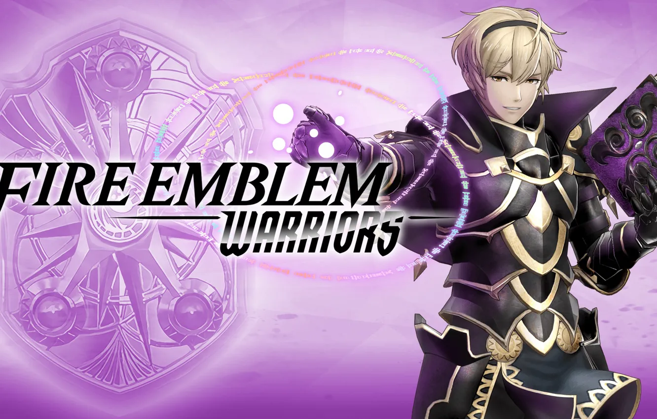 Photo wallpaper smile, background, guy, Fire Emblem