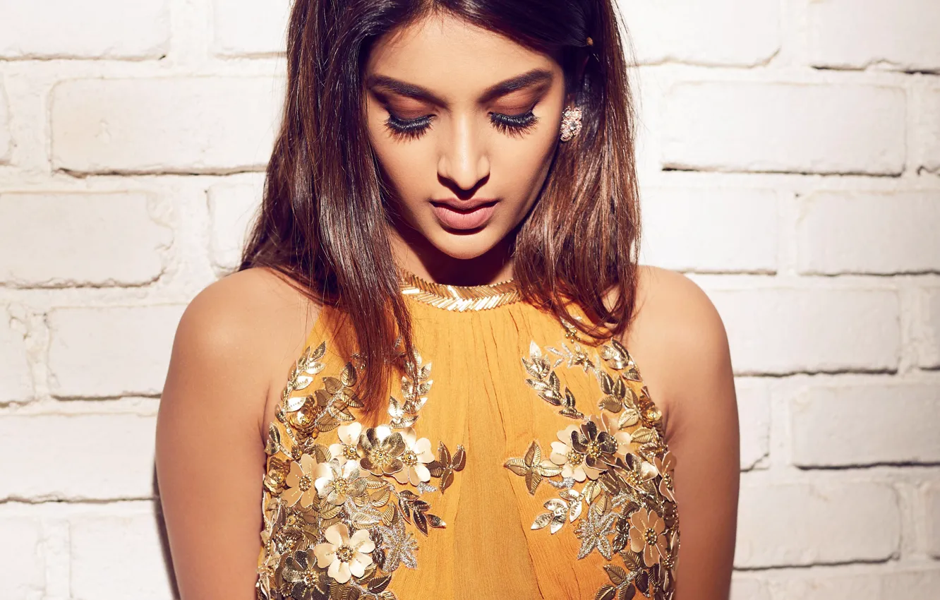 Photo wallpaper girl, hot, sexy, eyes, smile, beautiful, figure, model