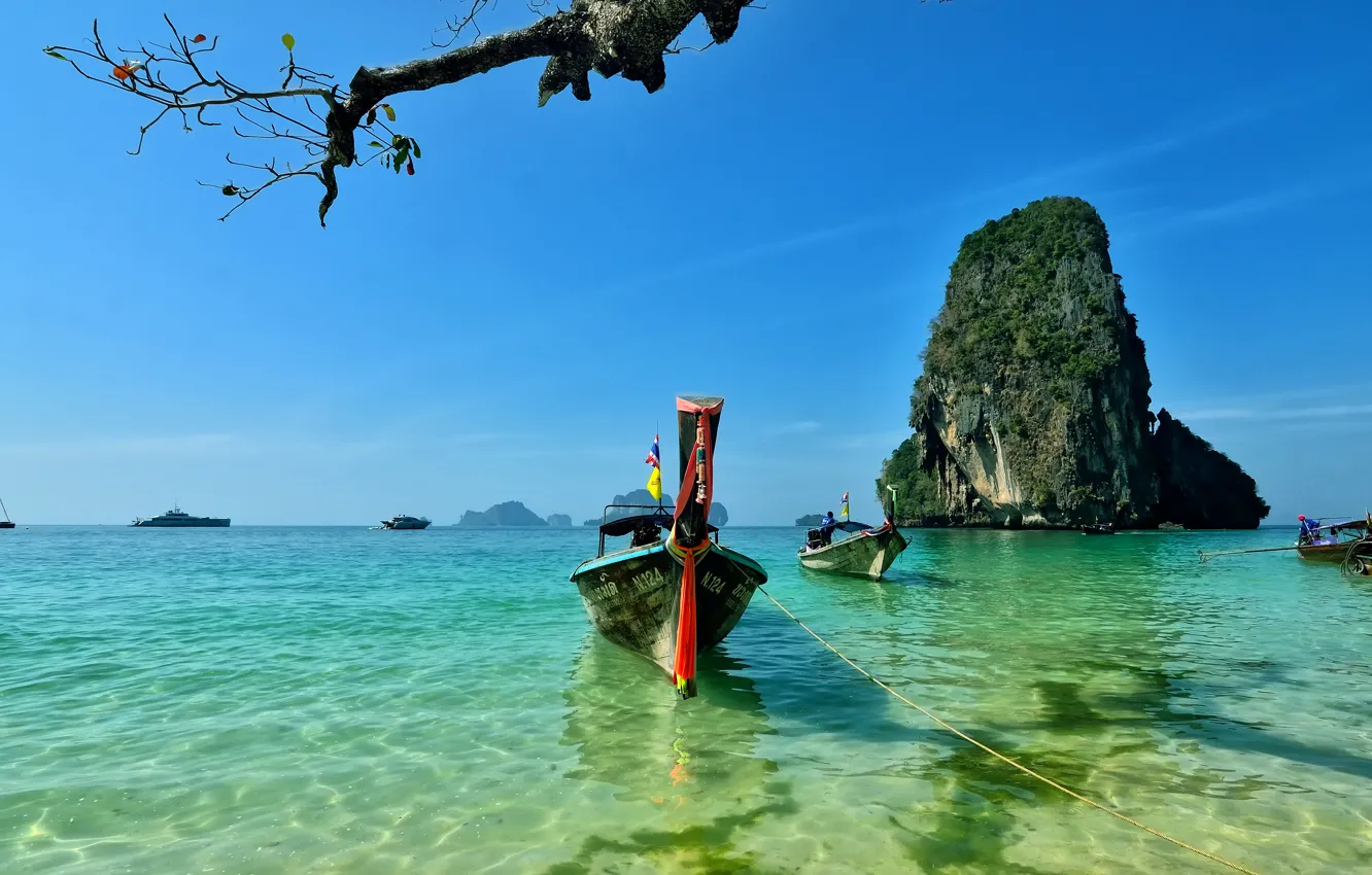Photo wallpaper Thailand, island, Railay