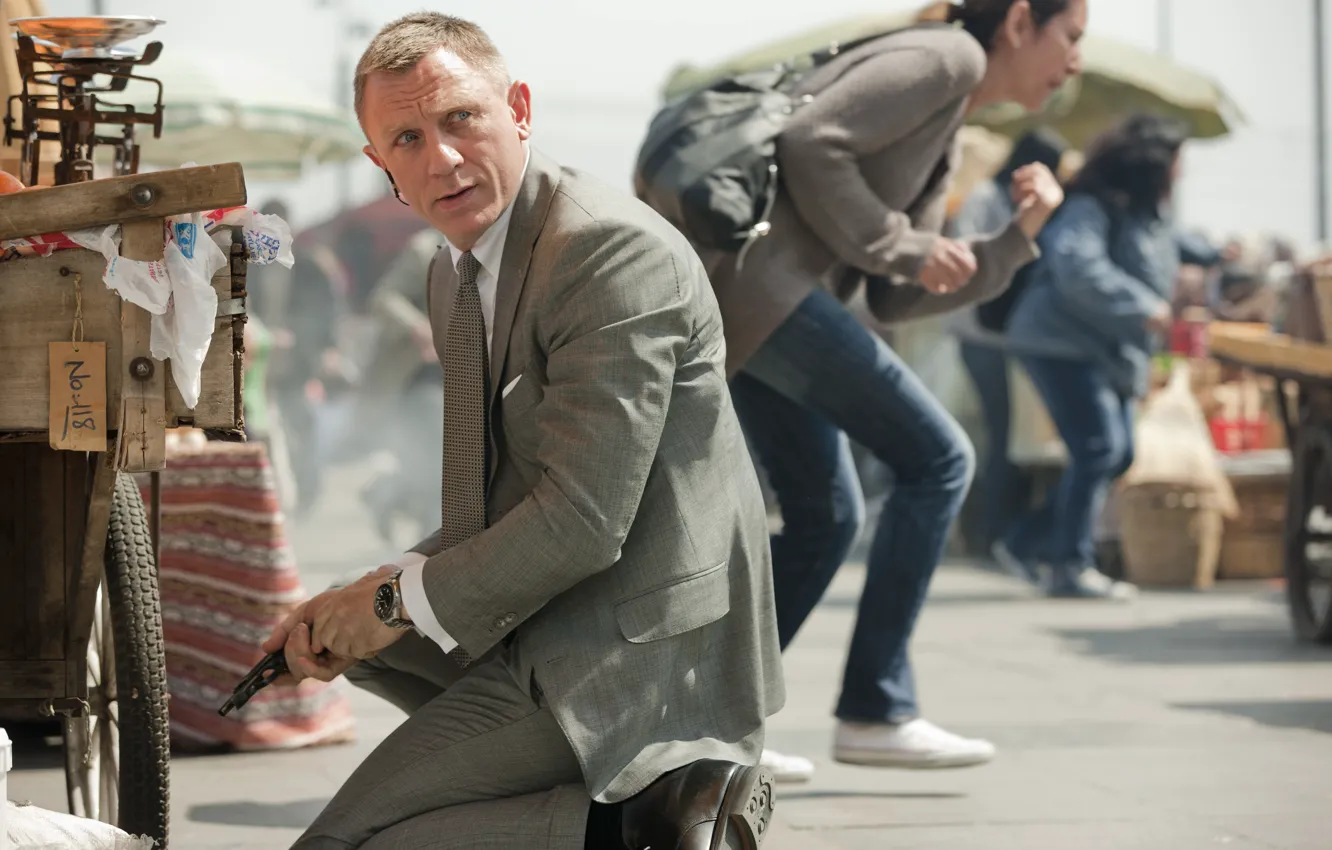 Photo wallpaper James Bond, 007, skyfall