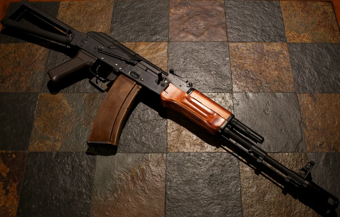Photo wallpaper background, machine, Kalashnikov, The AKS-74